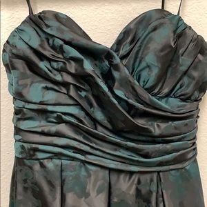 NWOT Allen Schwartz sweetheart strapless ballgown